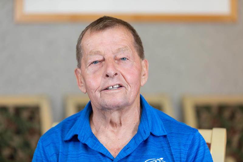 dental implants patient smiling after a successful procedure