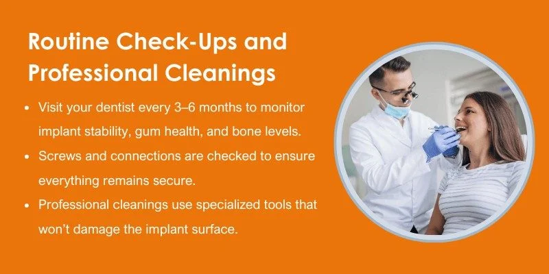 Routine Check-Ups and Professional Cleanings