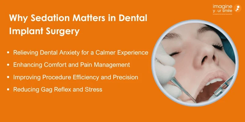 Why Sedation Is Important for Dental Implant Surgery
